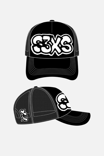 S3XS - Trucked Hat – Black