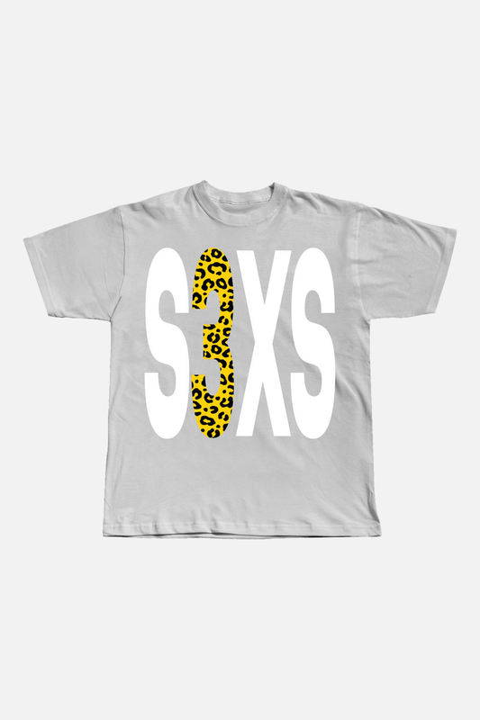 S3XS Leopard Tee - Gray
