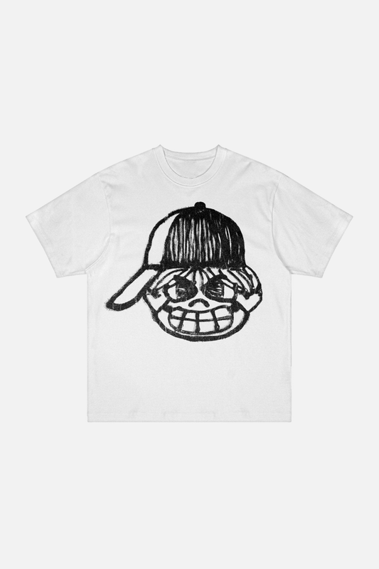 Grinsnap - Tee - White