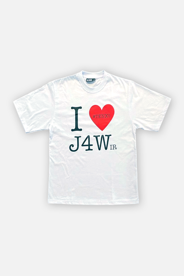 iLoveJ4wir - Tee - White