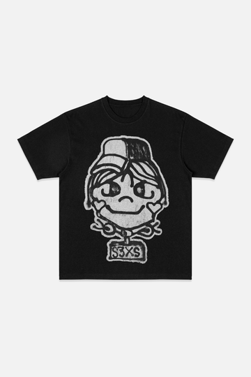Snapface - Tee - Black