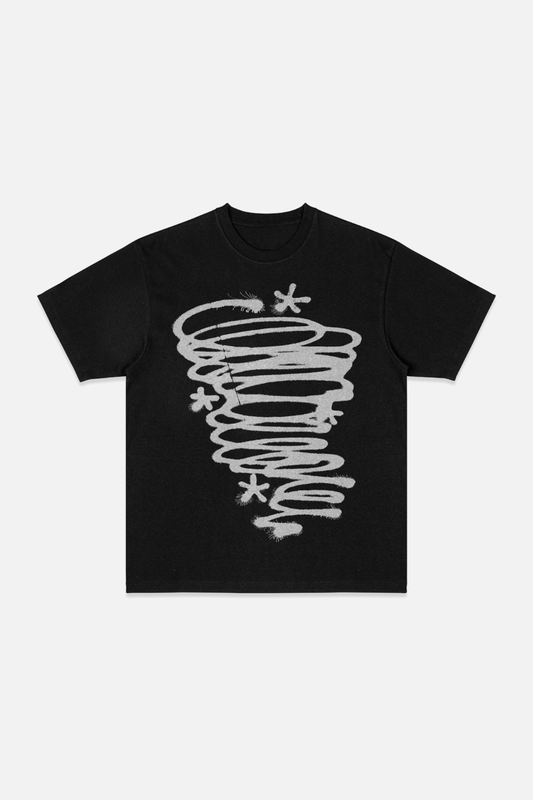 Twister - Tee - Black
